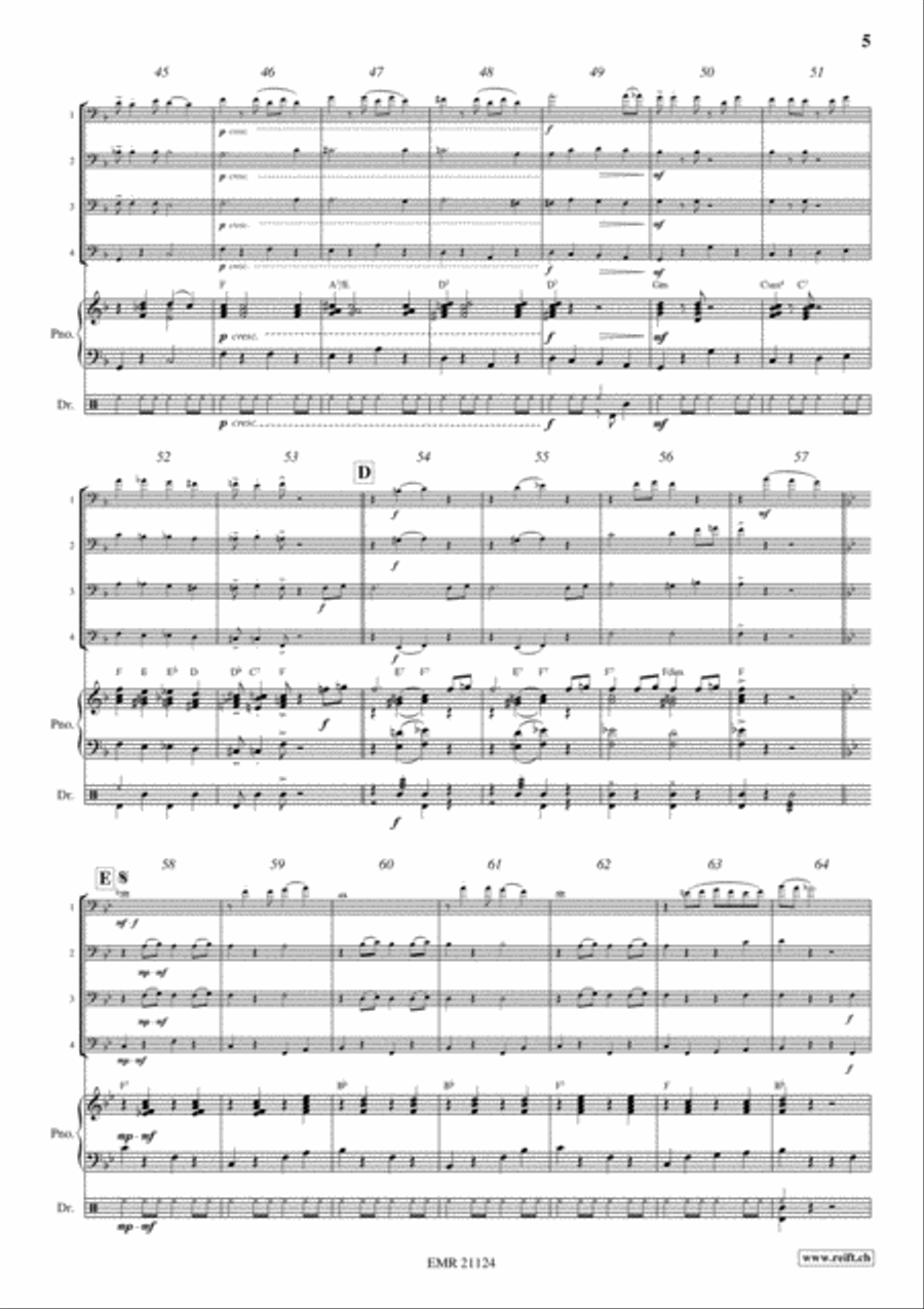 Black Bottom Stomp Cello scores gallery preview page 5
