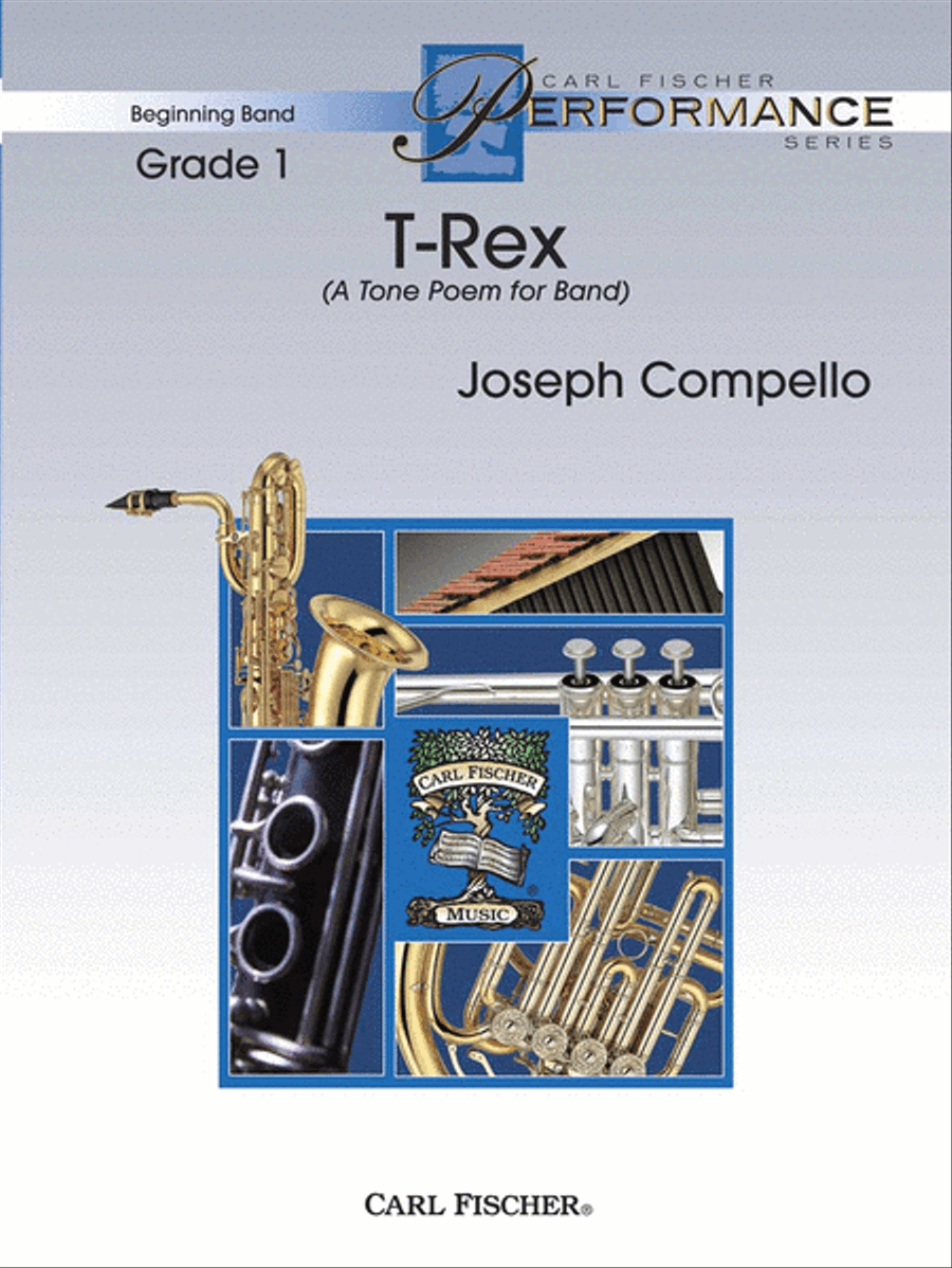 T-Rex (A Tone Poem for Band) Concert Band scores gallery preview page 1