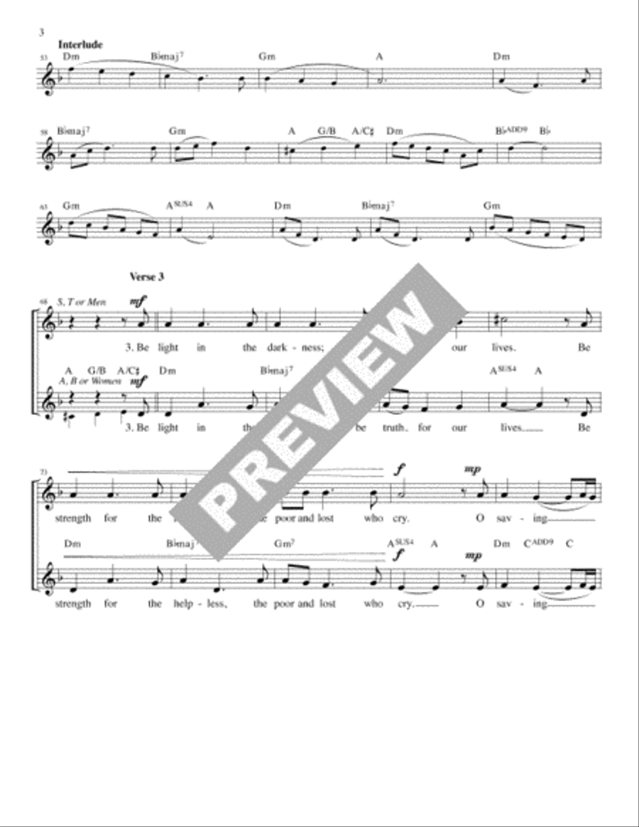 Comfort, My People - Guitar edition Guitar scores gallery preview page 3
