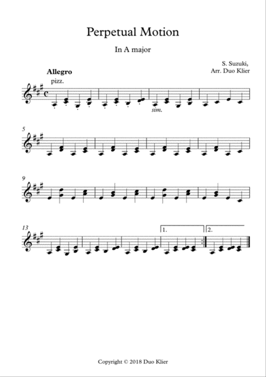 Violin Moto Perpetuo Collection, 2nd violin accompaniments Violin Solo scores gallery preview page 4