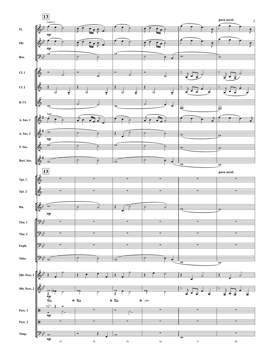 I See The Light Concert Band scores gallery preview page 5