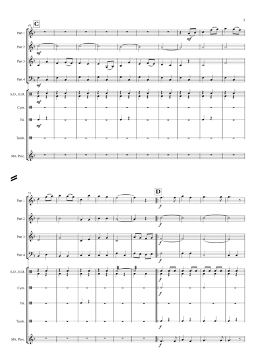 It's A Small World Concert Band scores gallery preview page 5