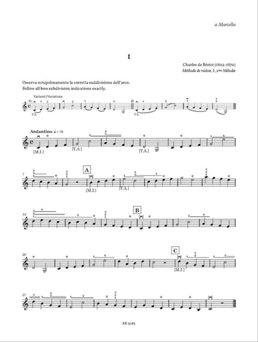Studies for Violin Fasc. I: I-III Positions Violin Solo scores gallery preview page 2