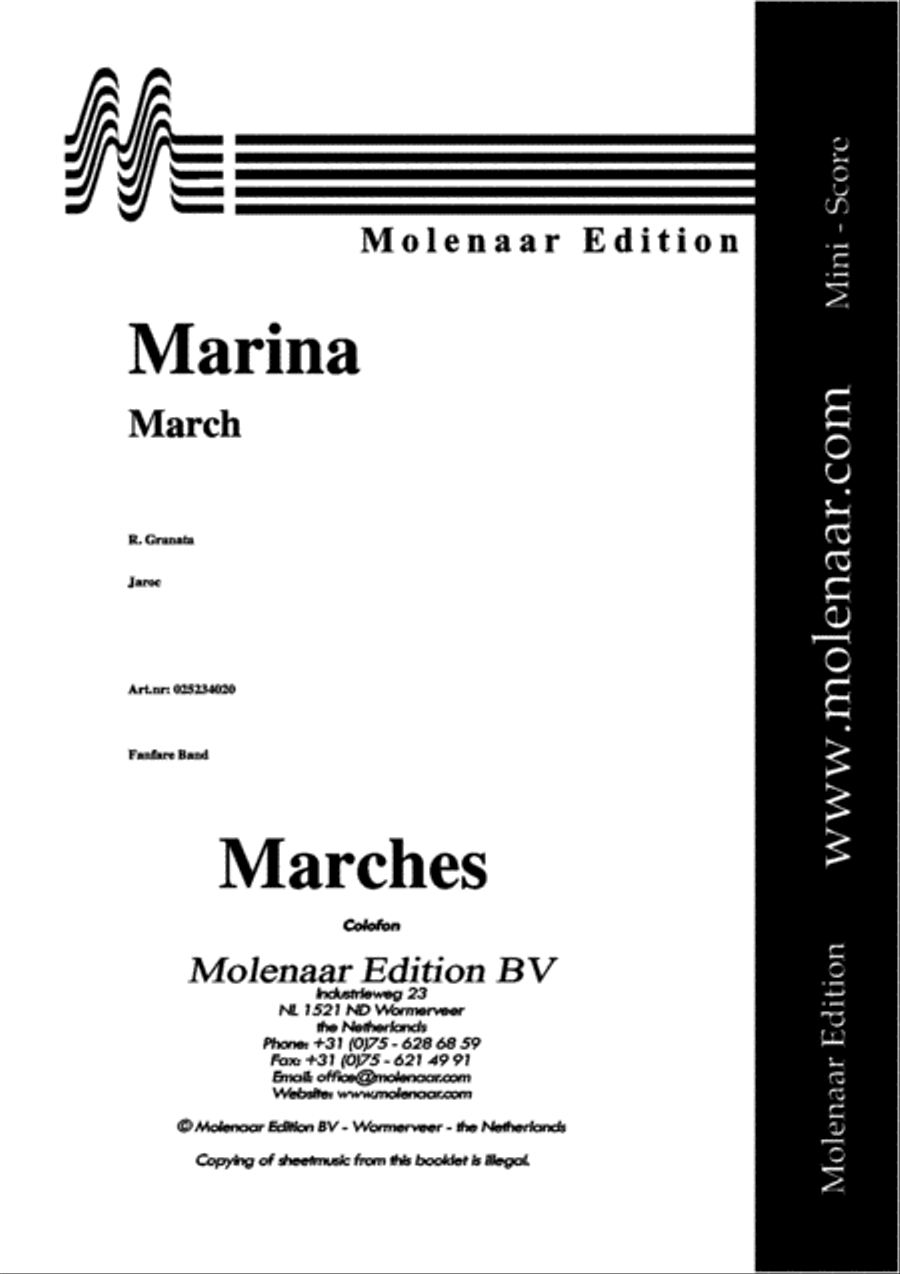 Marina Fanfare Band scores gallery preview page 2