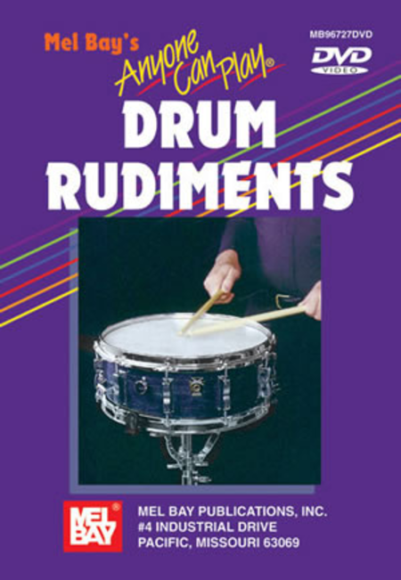 Anyone Can Play Drum Rudiments - DVD