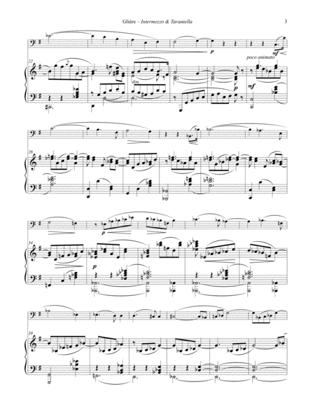 Intermezzo and Tarantella for Euphonium & Piano