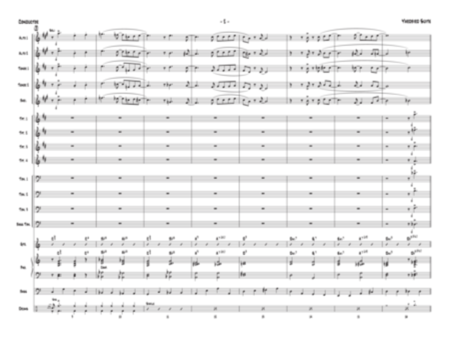 Yardbird Suite Jazz Ensemble scores gallery preview page 19