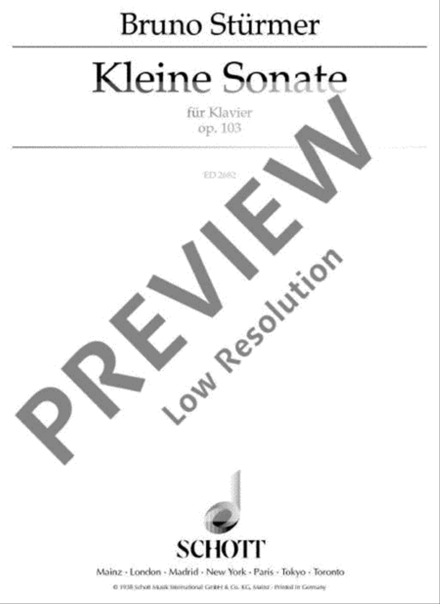 Little Sonata Little Sonata Piano Solo scores gallery preview page 2