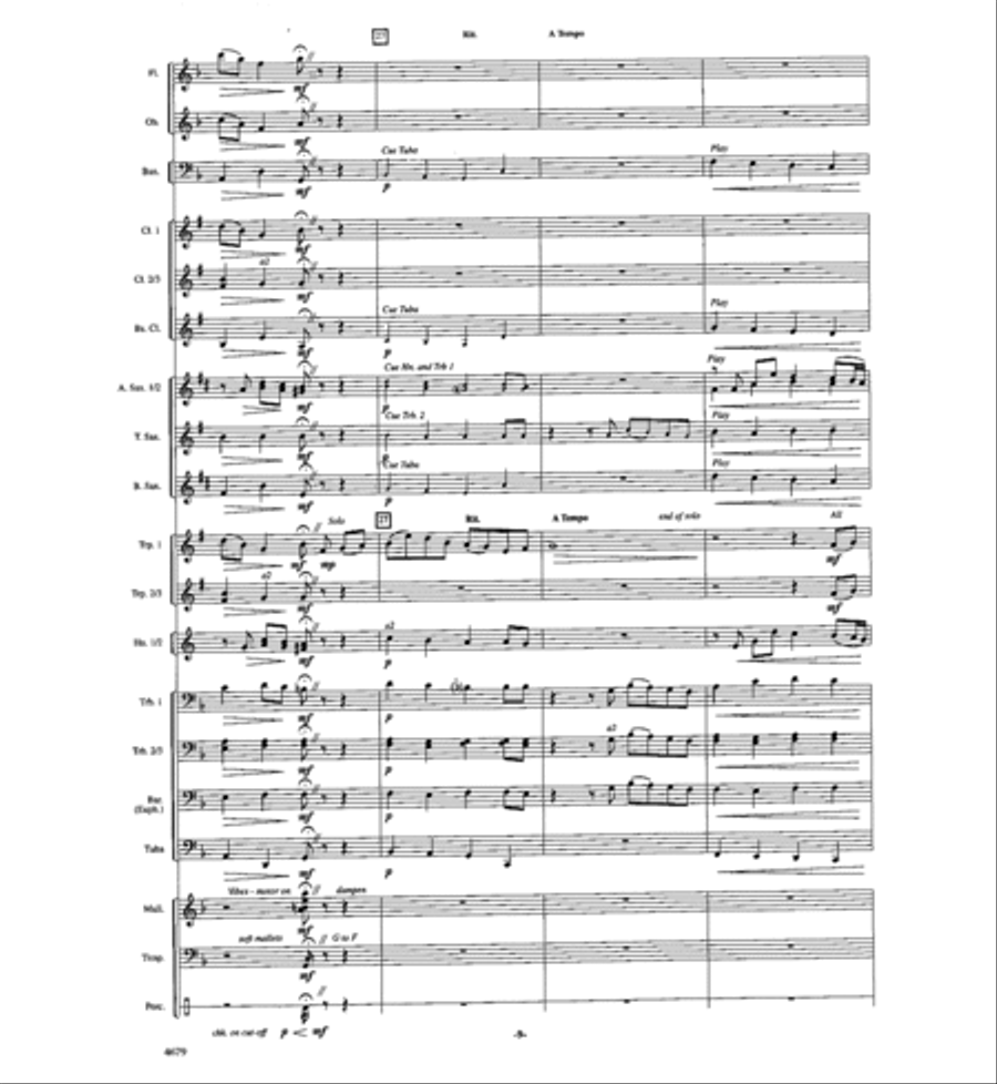 The Legend of Danny Boy Concert Band scores gallery preview page 7