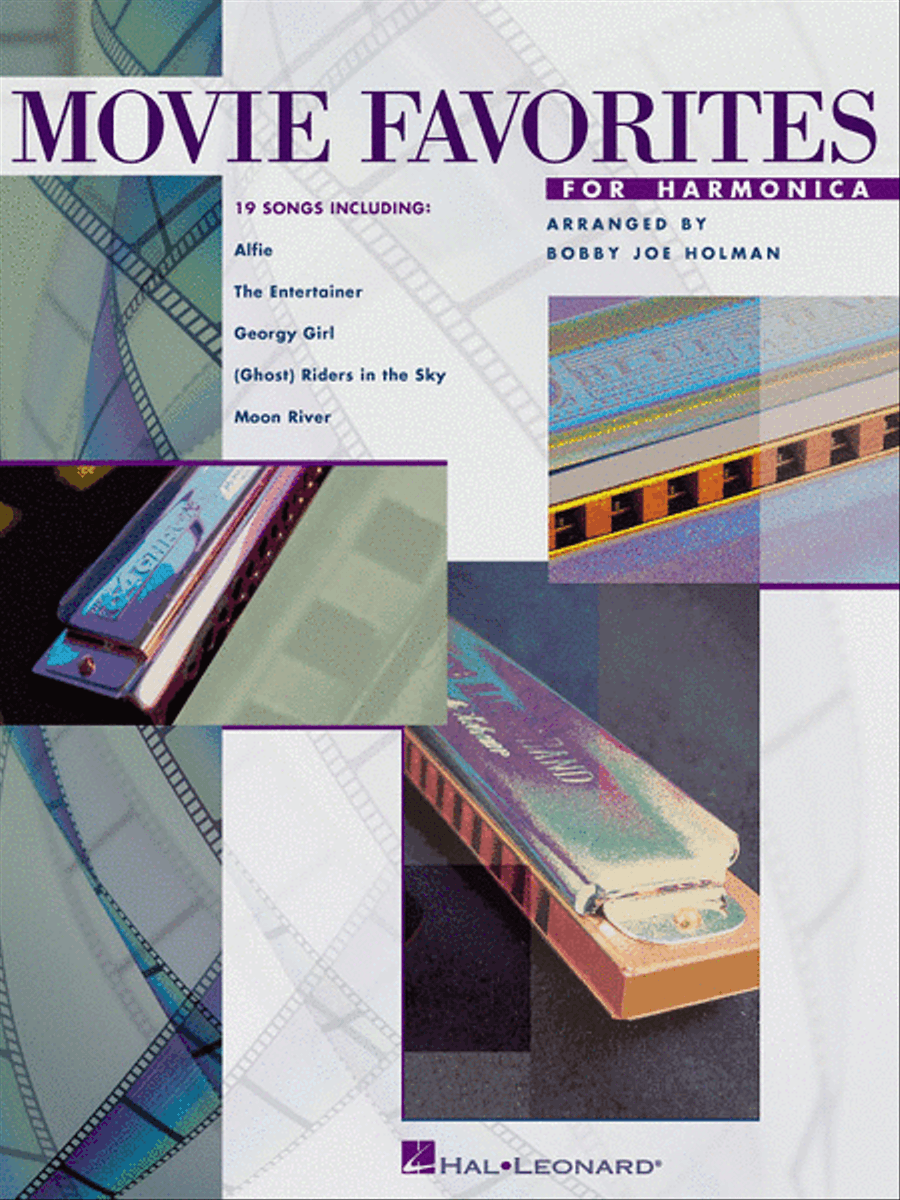 Movie Favorites for Harmonica Guitar Tablature scores gallery preview page 1