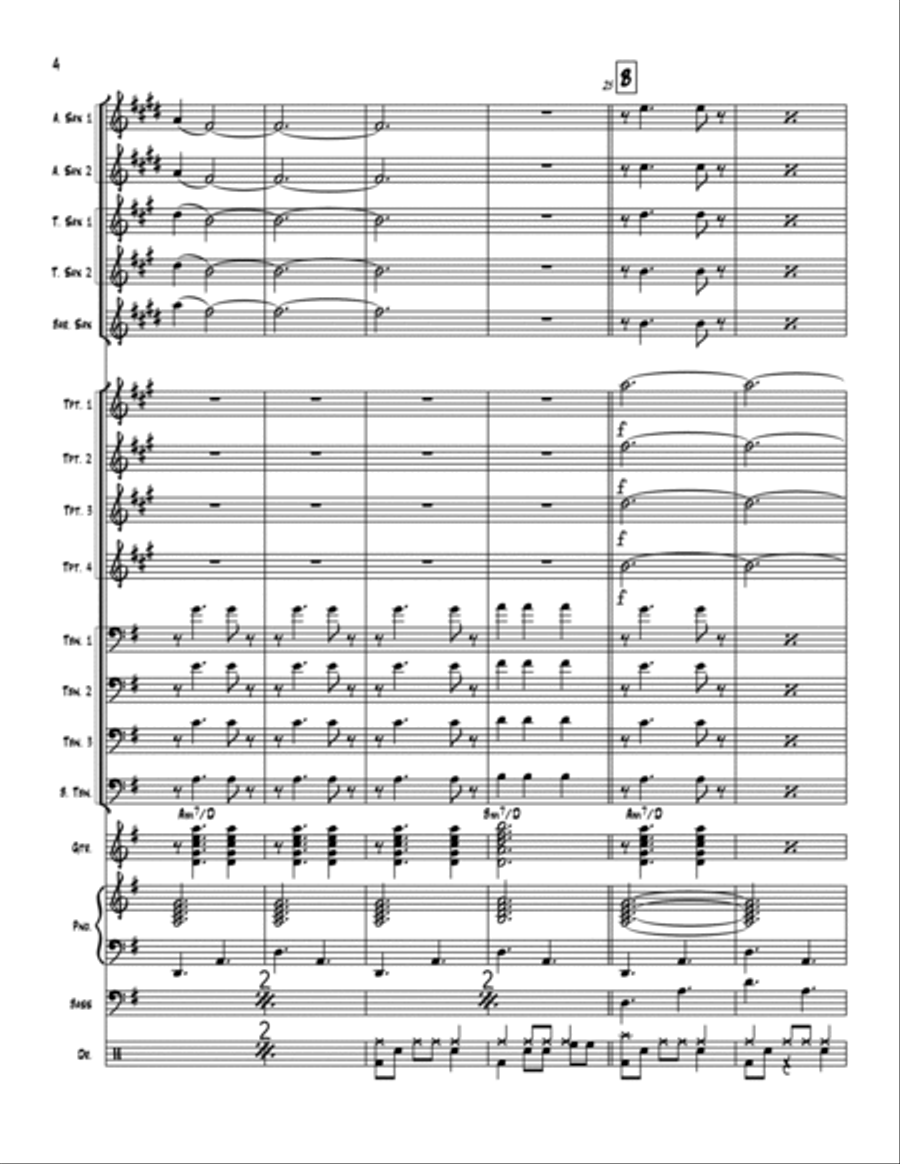 Snow Queen Jazz Ensemble scores gallery preview page 4