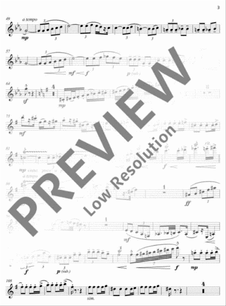 Tango Tango B-Flat Clarinet scores gallery preview page 18