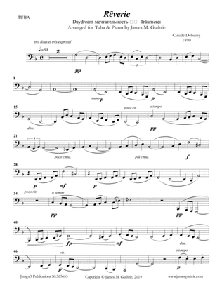 Debussy: Reverie for Tuba & Piano