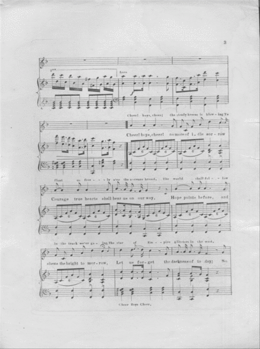 Canadian Sleigh Song Voice scores gallery preview page 3