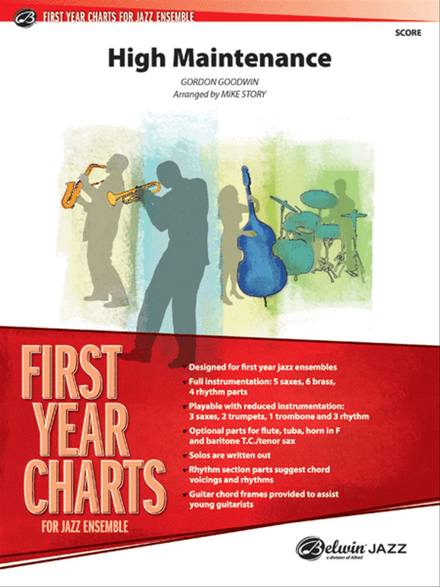 High Maintenance Jazz Ensemble scores gallery preview page 1