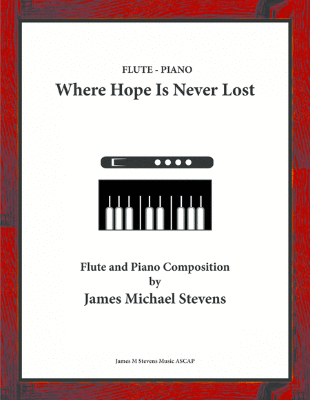 Where Hope Is Never Lost - Flute & Piano image number null