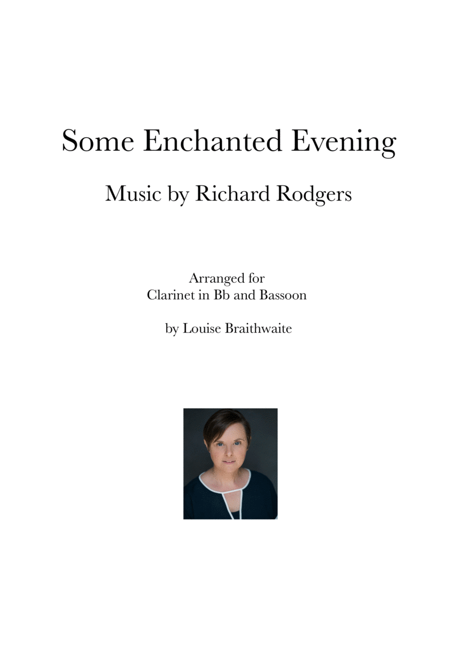 Some Enchanted Evening Woodwind Ensemble scores gallery preview page 1