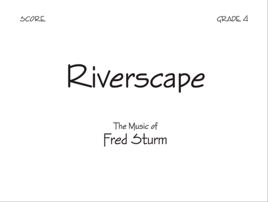 Riverscape - Score Jazz Ensemble scores gallery preview page 1