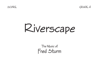 Book cover for Riverscape - Score