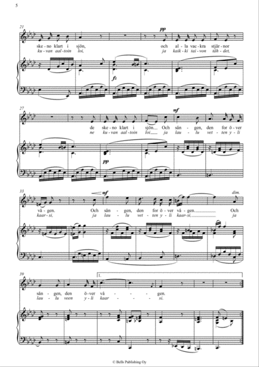 Ballad (Original key. F minor) Voice Solo scores gallery preview page 2