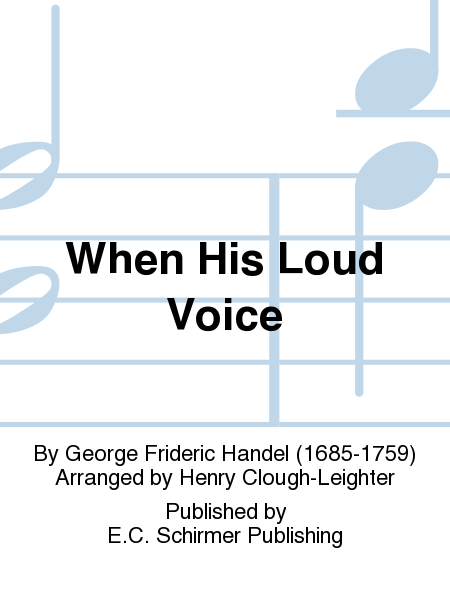 Jephtha: When His Loud Voice