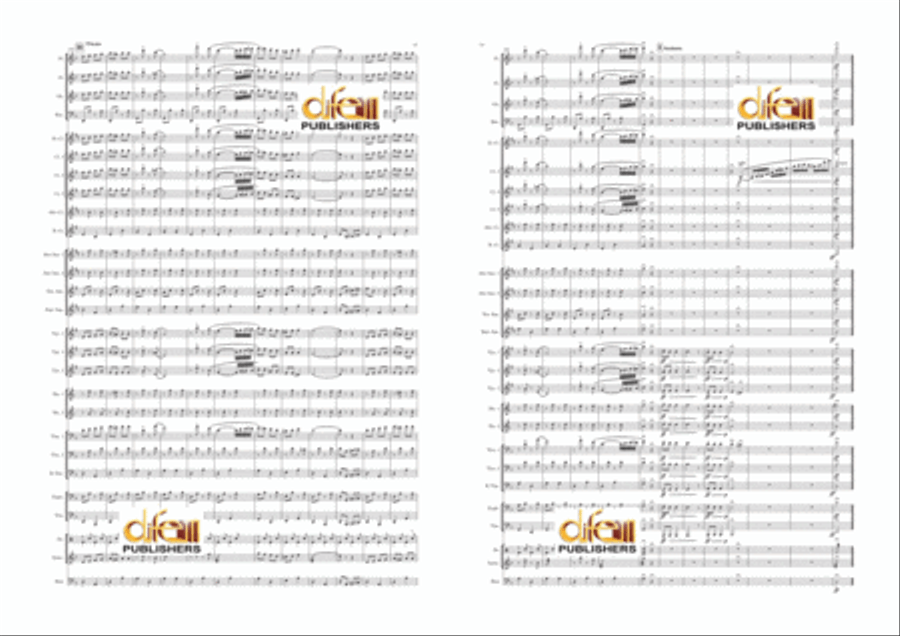 Djindji Rindji Bubamara Concert Band scores gallery preview page 8