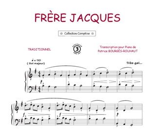 Book cover for Frère Jacques (Comptine)