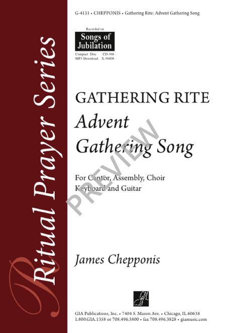 Advent Gathering Song