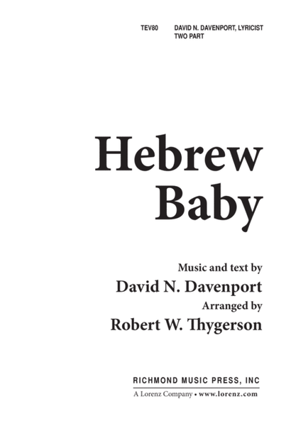 Hebrew Baby