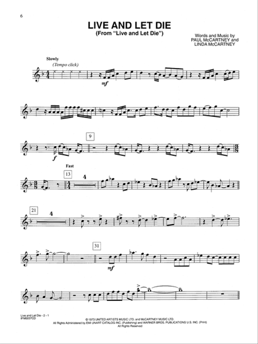 James Bond 007 Collection - Clarinet (Book/CD) Clarinet Solo scores gallery preview page 3