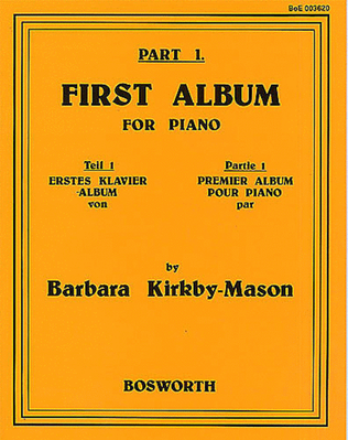 Barbara Kirkby-Mason: First Album For Piano - Part 1