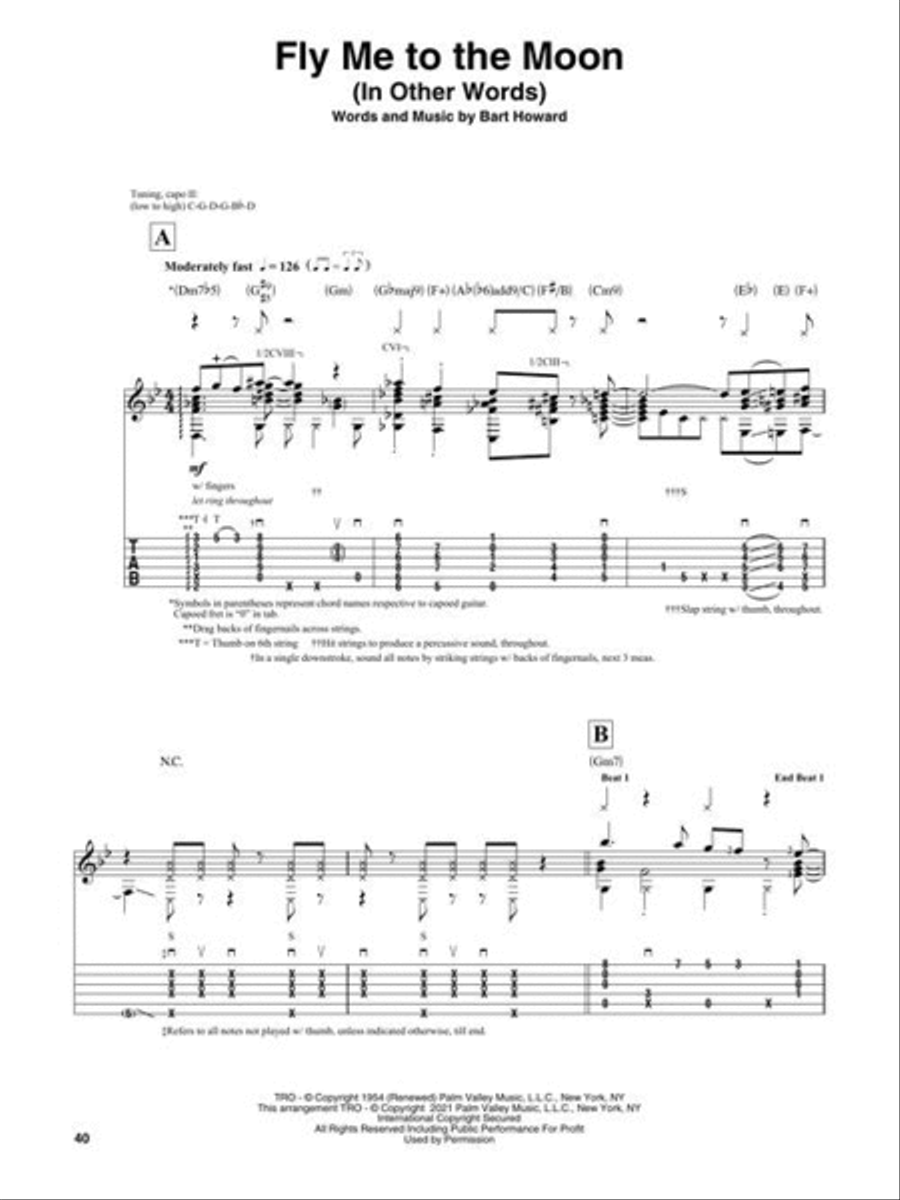 Kent Nishimura's Fingerstyle Solo Guitar Songs Electric Guitar scores gallery preview page 7
