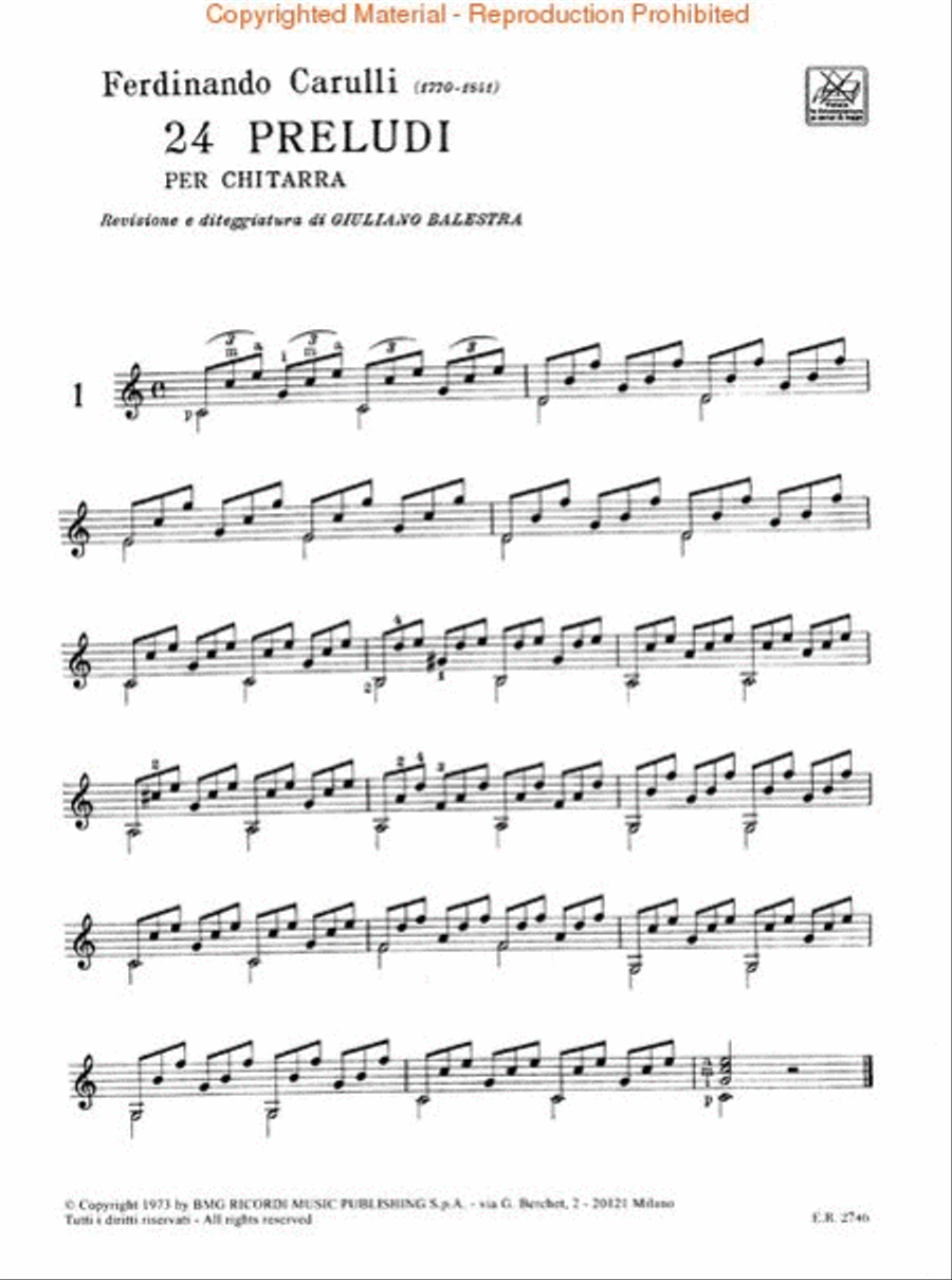 24 Preludes, Op. 114 Acoustic Guitar scores gallery preview page 2
