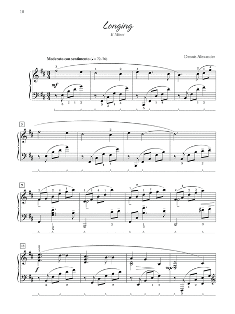 24 Character Preludes Piano Solo scores gallery preview page 8