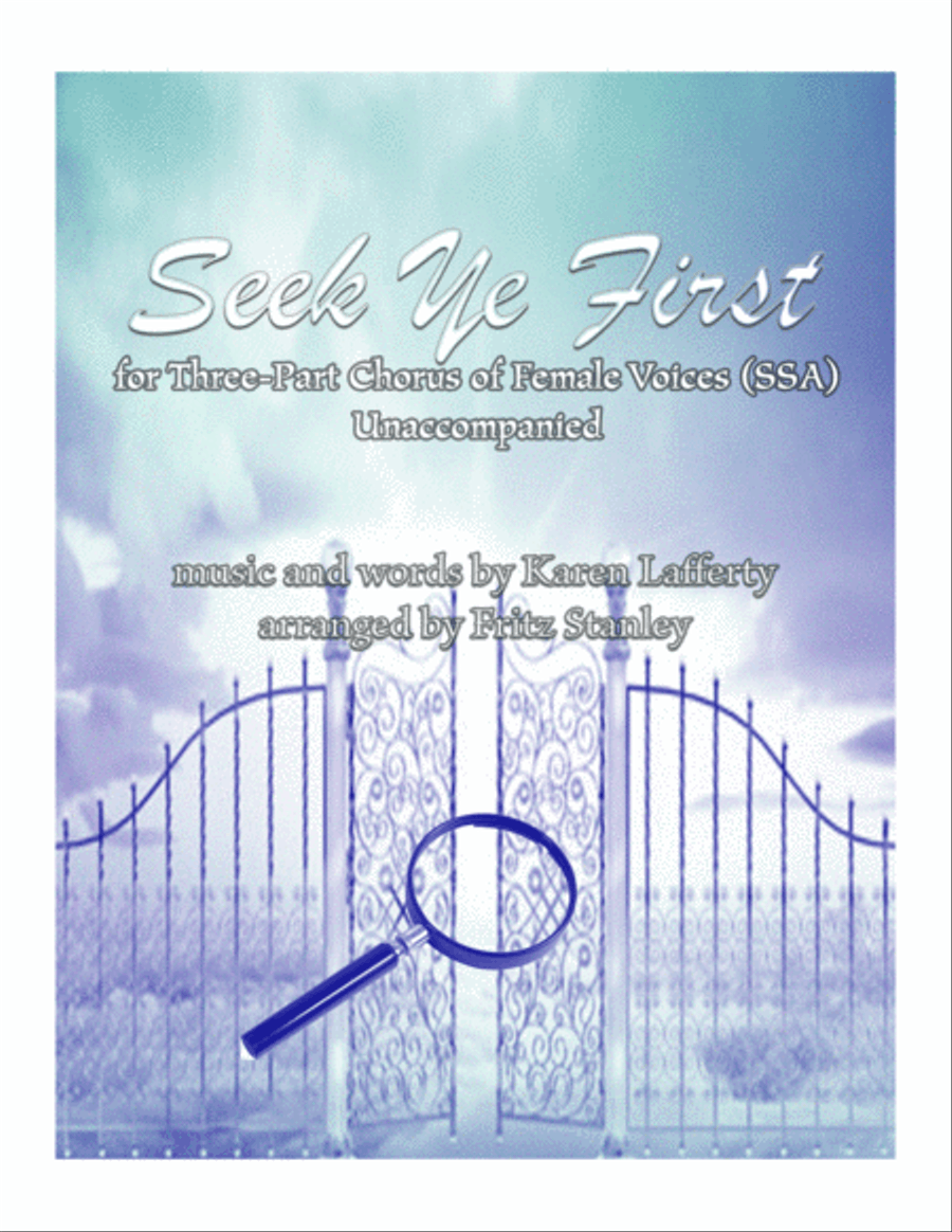Seek Ye First SSA scores gallery preview page 1