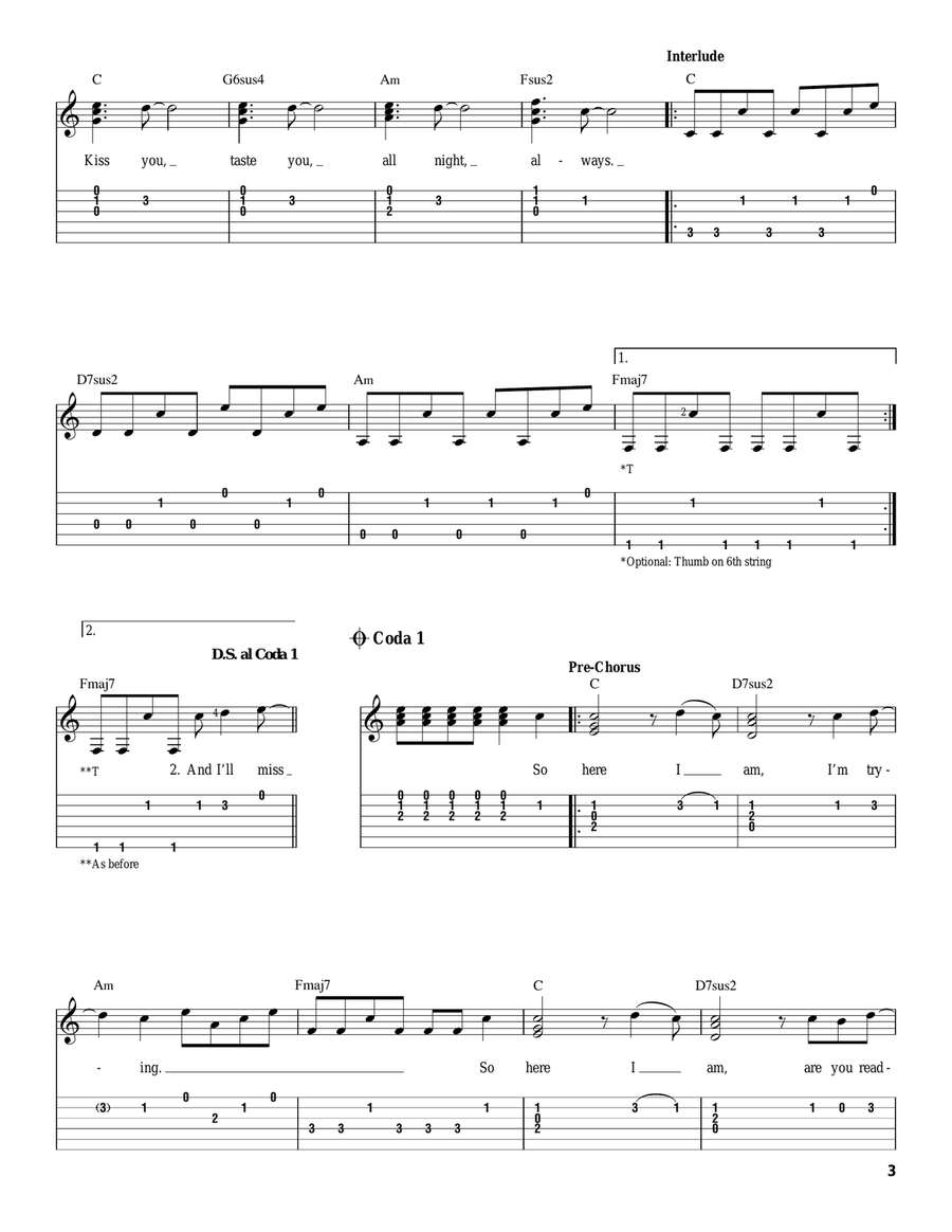 Always Acoustic Guitar scores gallery preview page 3