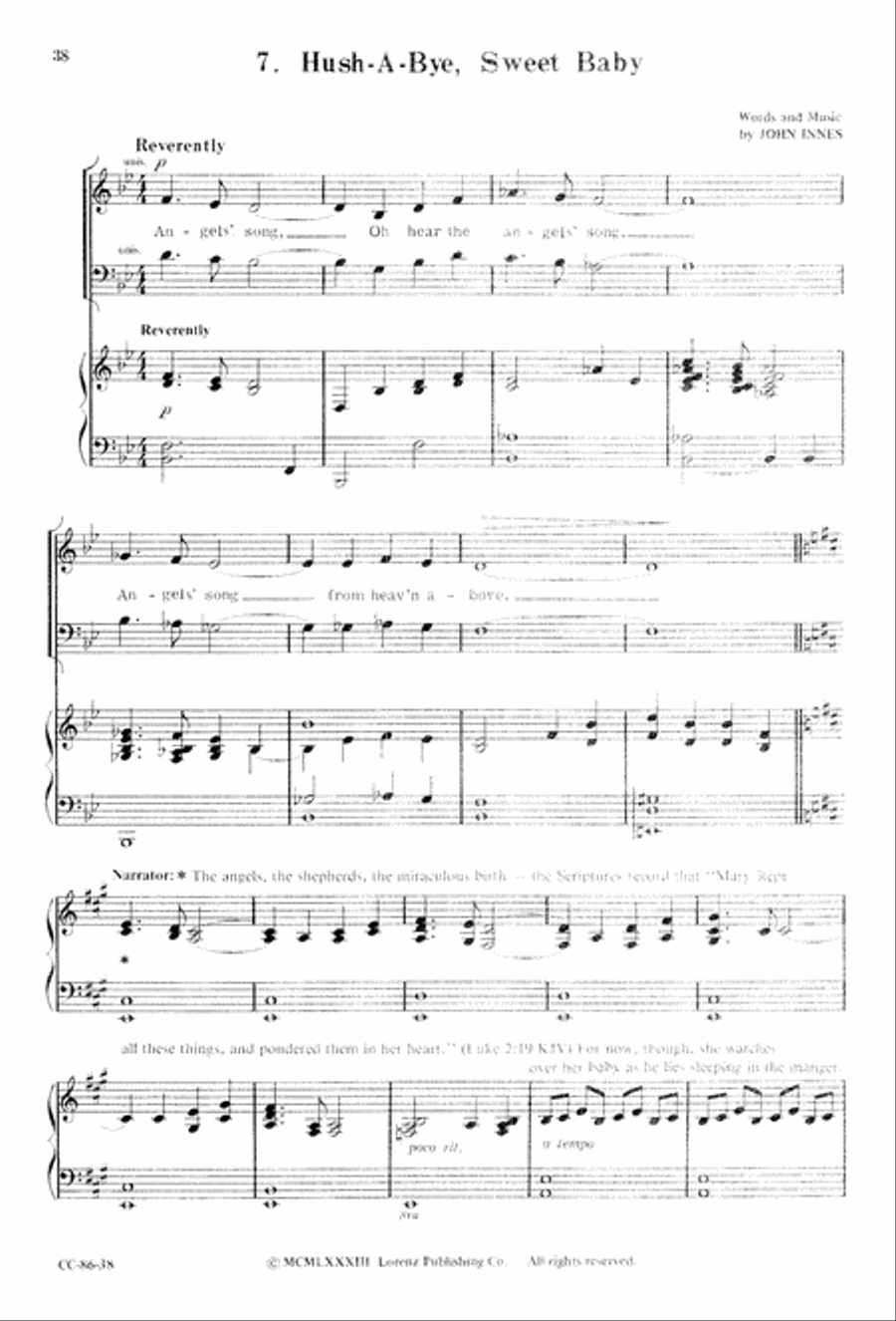 Angels' Song Angels' Song 4-Part scores gallery preview page 40