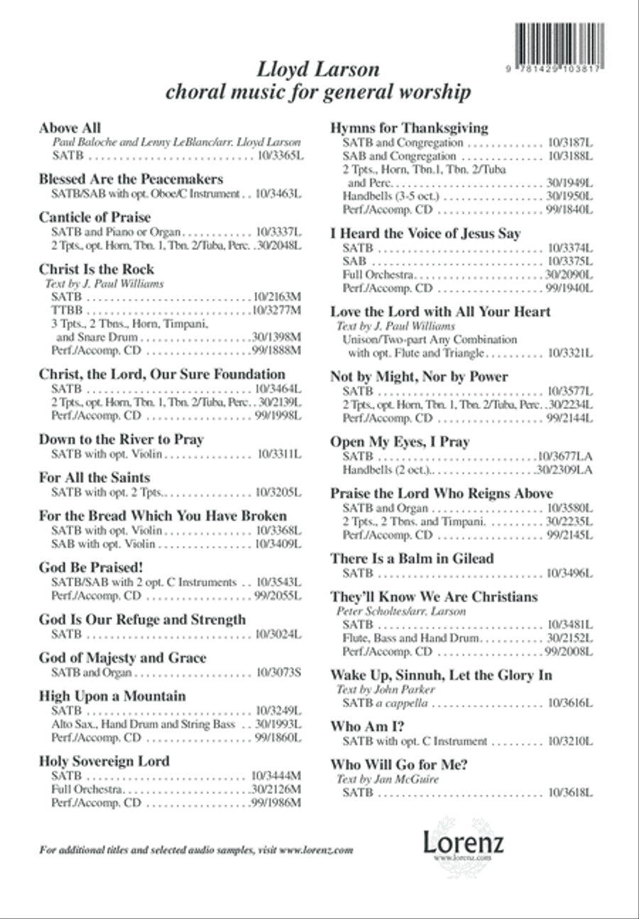 In the Garden 4-Part scores gallery preview page 12