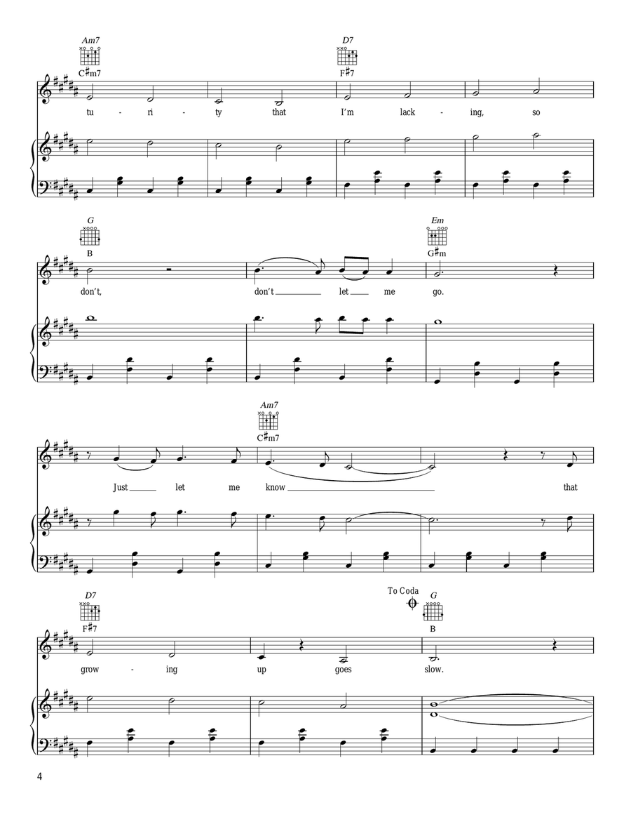 Sad Song Acoustic Guitar scores gallery preview page 4