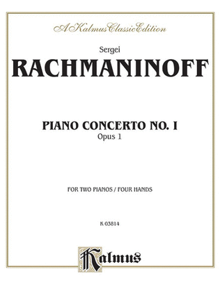 Book cover for Piano Concerto No. 1 in F-sharp Minor, Op. 1