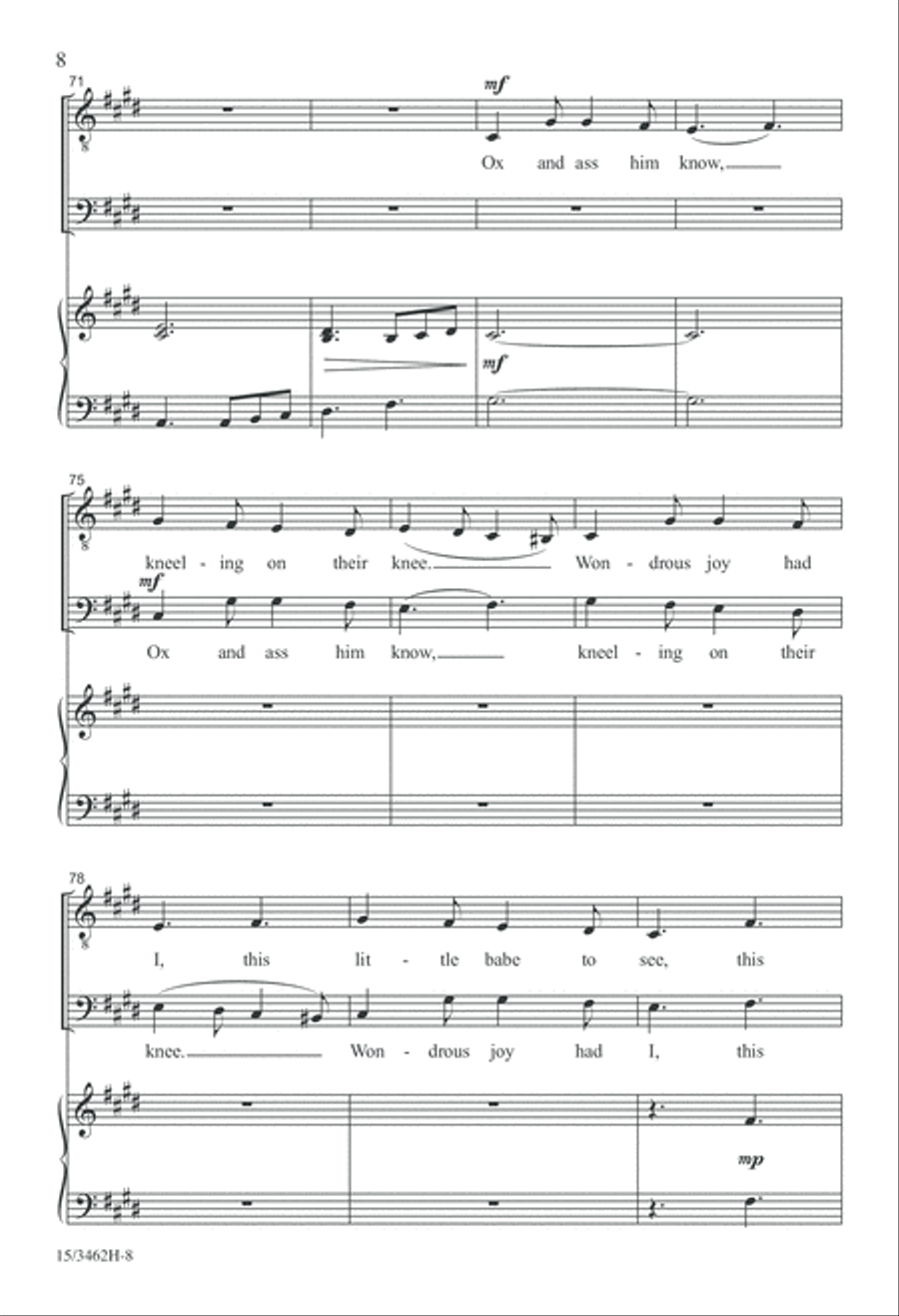 Masters In This Hall Masters In This Hall 3-Part scores gallery preview page 8