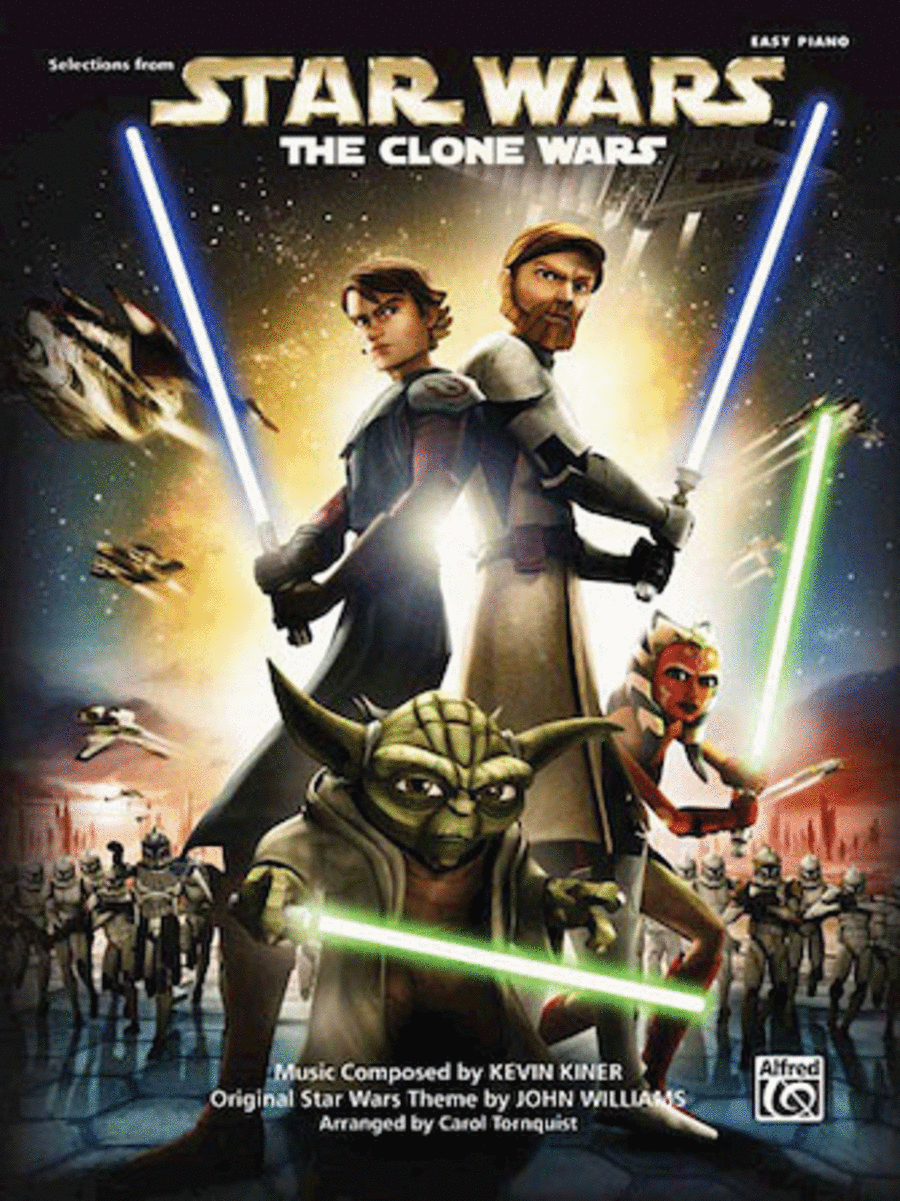Star Wars – The Clone Wars Easy Piano scores gallery preview page 1