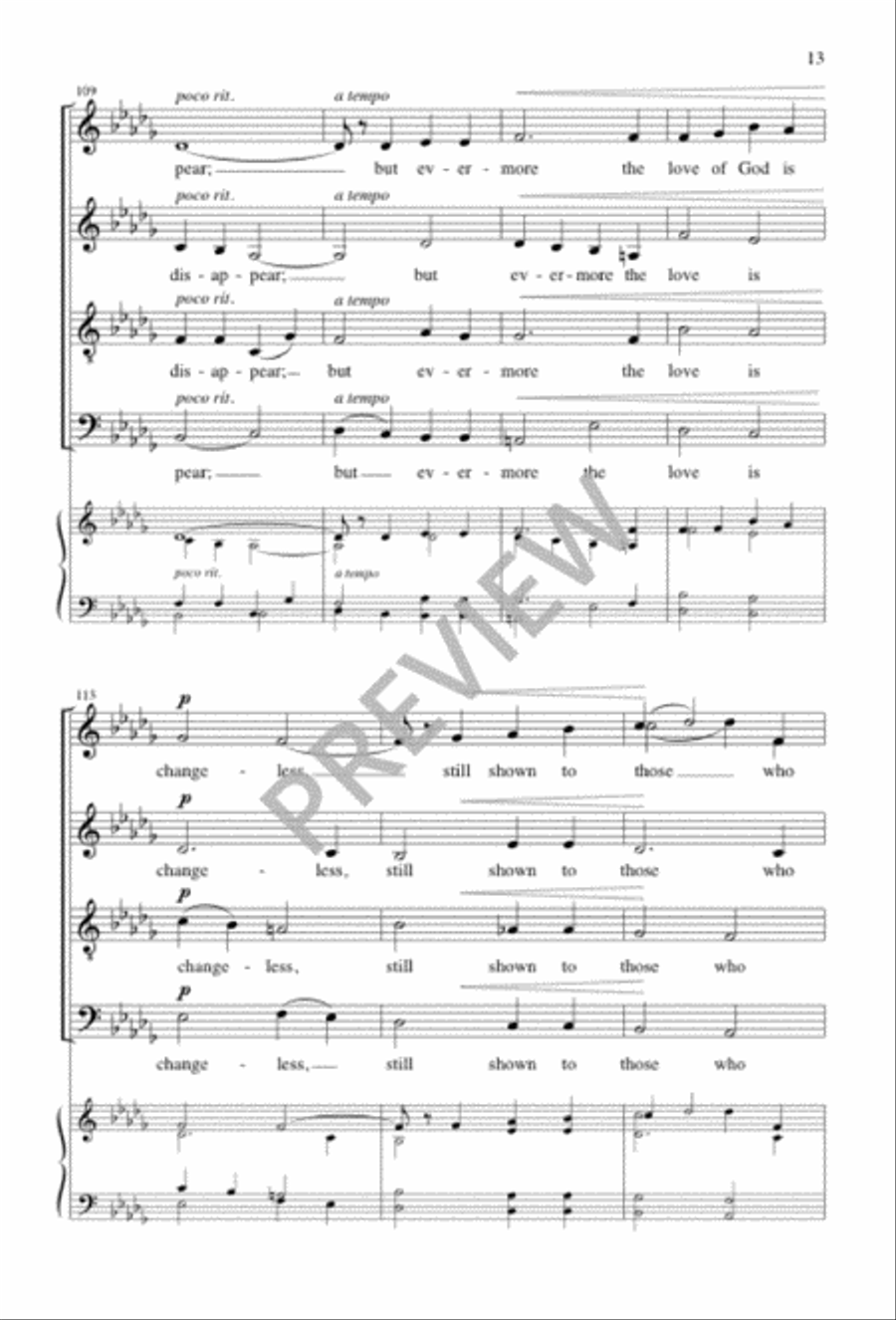 O Come, My Soul, Sing Praise to God O Come, My Soul, Sing Praise to God 4-Part scores gallery preview page 12