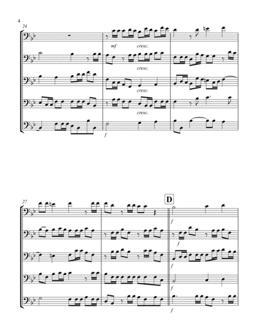 Hallelujah (from "Messiah") (Bb) (Bassoon Quintet)