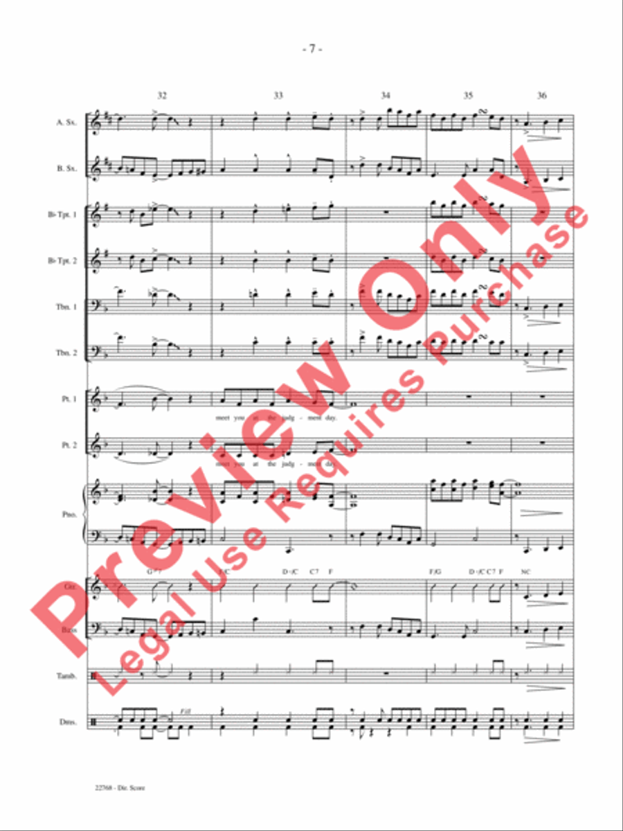 Climbing Up the Mountain Choir scores gallery preview page 8