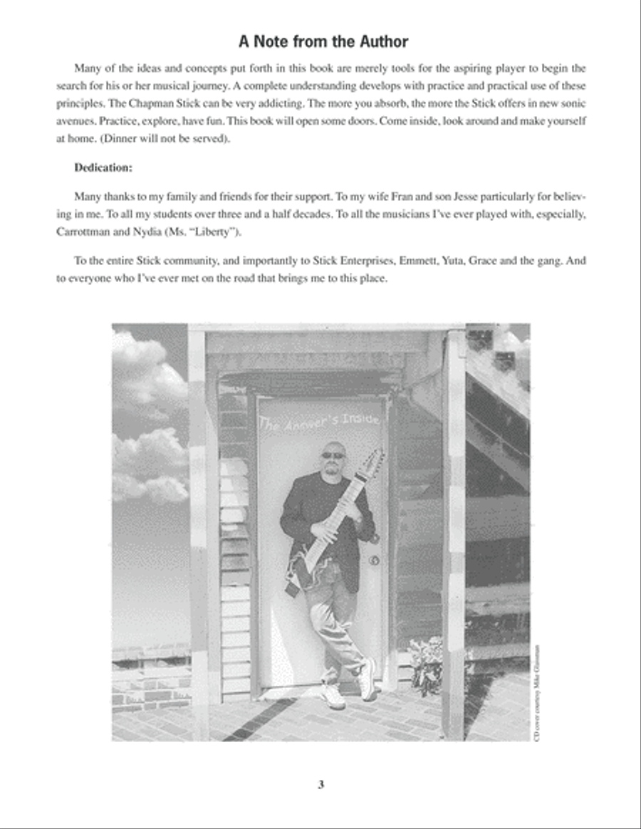 Stickology: A Guide to Playing The Chapman Stick Electric Guitar scores gallery preview page 4