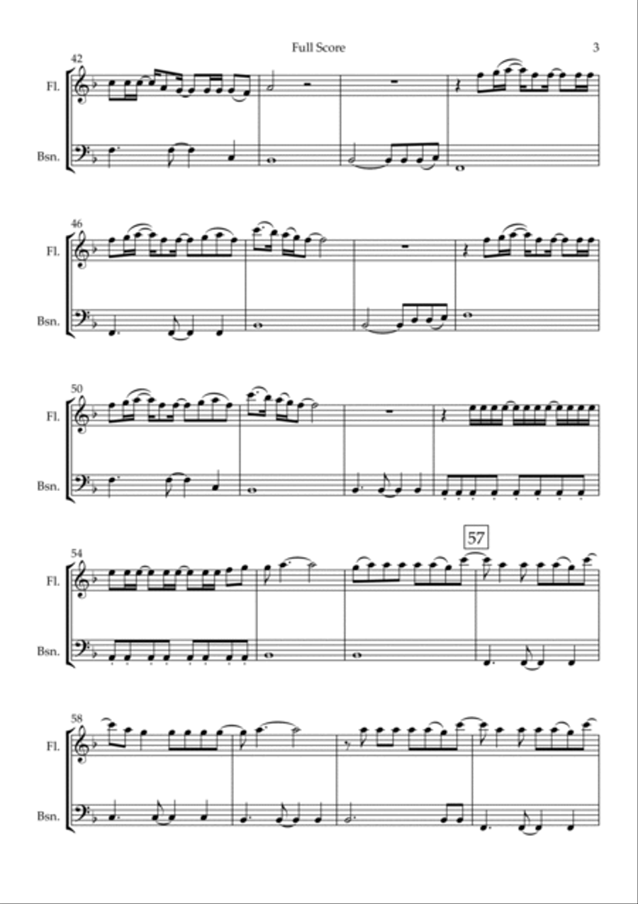 Empire State Of Mind Woodwind Duet scores gallery preview page 3