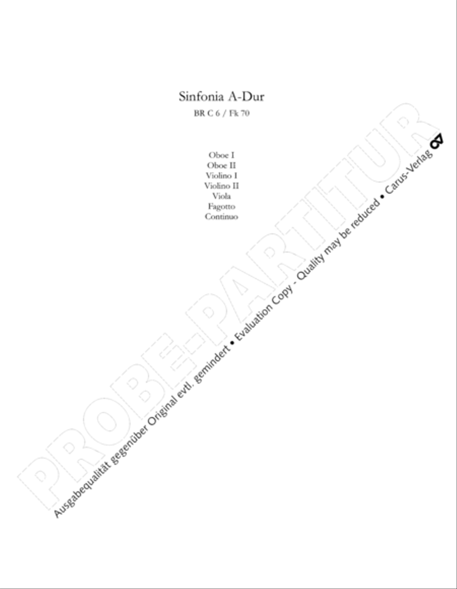 Gesamtausgabe Band 6 (Orchestermusik III: Sinfonien) Orchestra scores gallery preview page 70
