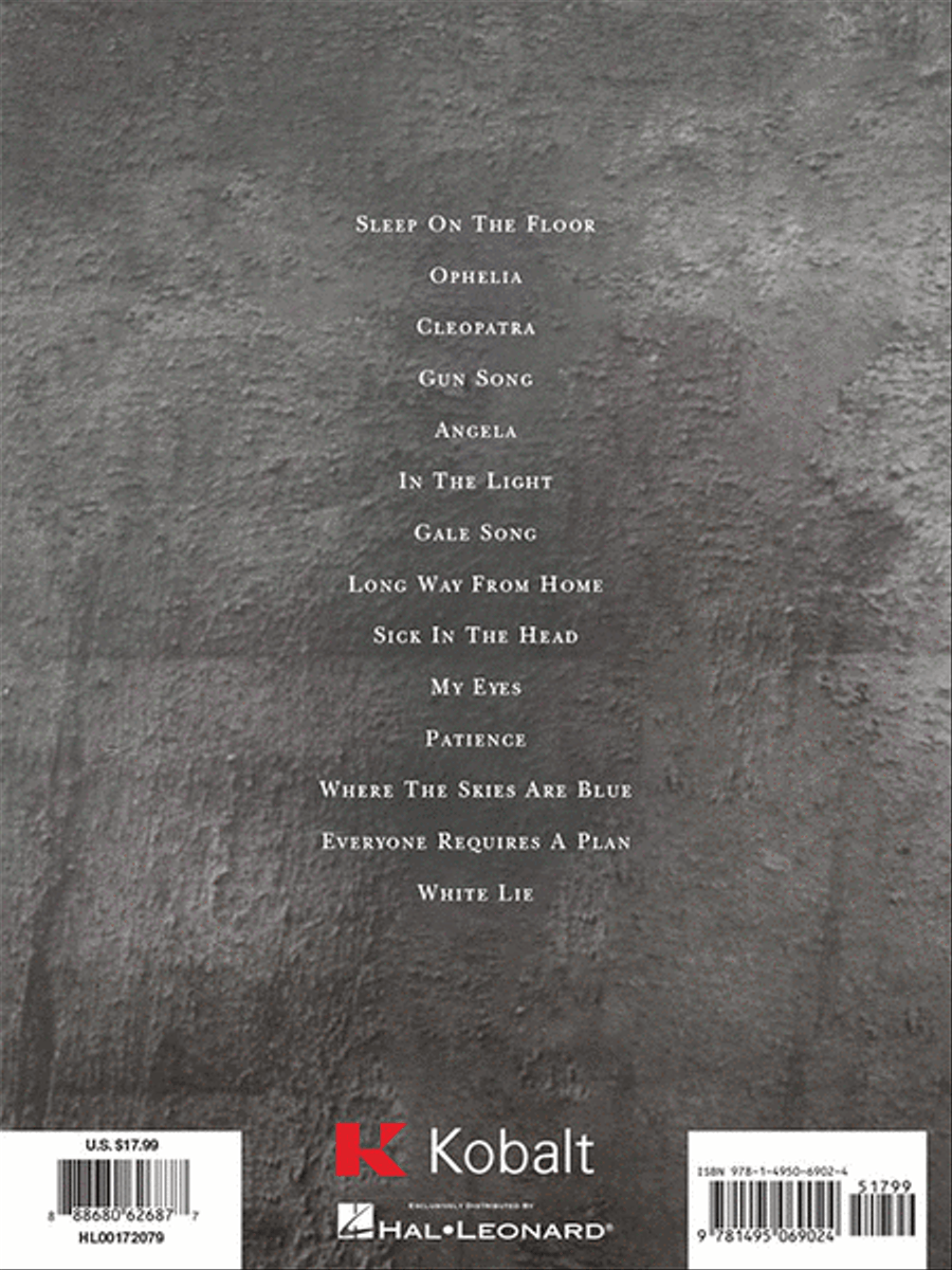 The Lumineers – Cleopatra Piano, Vocal, Guitar scores gallery preview page 6