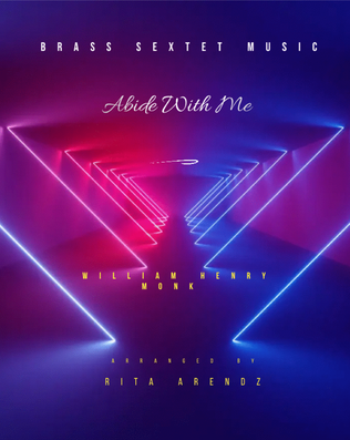 Book cover for Abide With Me (Brass Sextet)